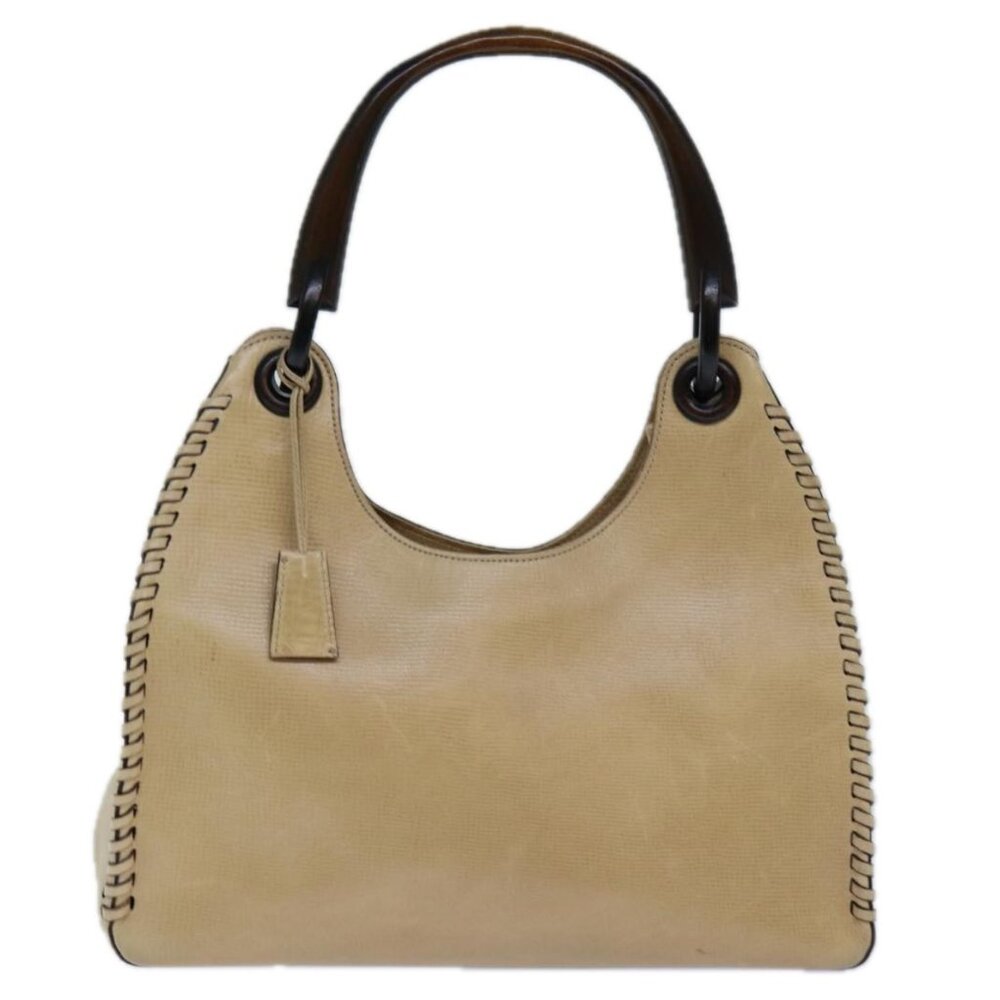 Gucci Beige Leather Shoulder Bag